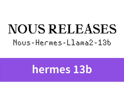 hermes 13b